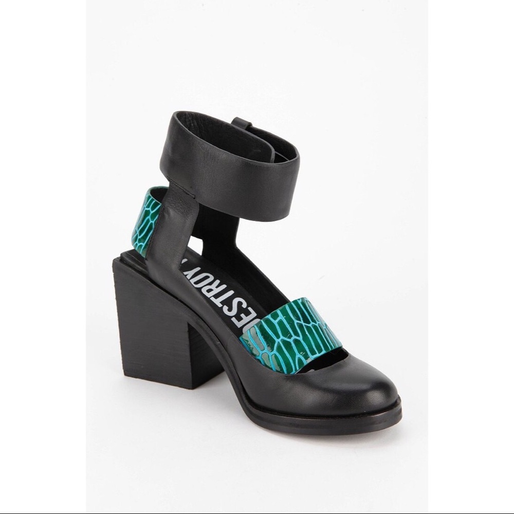 I desire the things that will destroy me sandals